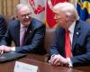 Awkward moment as Trump mocks Aussie envoy Kevin Rudd face-to-face; PM Anthony Albanese, aides left laughing it off
