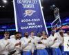 Thunder open title defense by winning 2-OT thriller against the Rockets