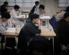 South Korea halts flights for 30 minutes as 554,000 take gruelling university entrance exam