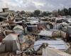 Rain inundates Gaza camps as displaced families struggle with makeshift shelters