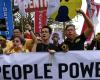Filipinos protest corruption on anniversary of Marcos’s ouster