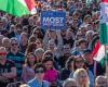 Hungary pre-election showdown draws crowds amid foreign interference claims