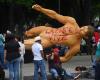 Protesting teachers in Mexico topple player statues days before World Cup