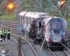 ‘Huge bang’ as two trains crash north of London, killing one passenger
