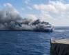 Indonesia ferry blaze off Surabaya leaves five dead, 41 missing