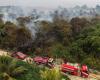 Indonesia conducts water bombing to contain wildfires near future capital Nusantara